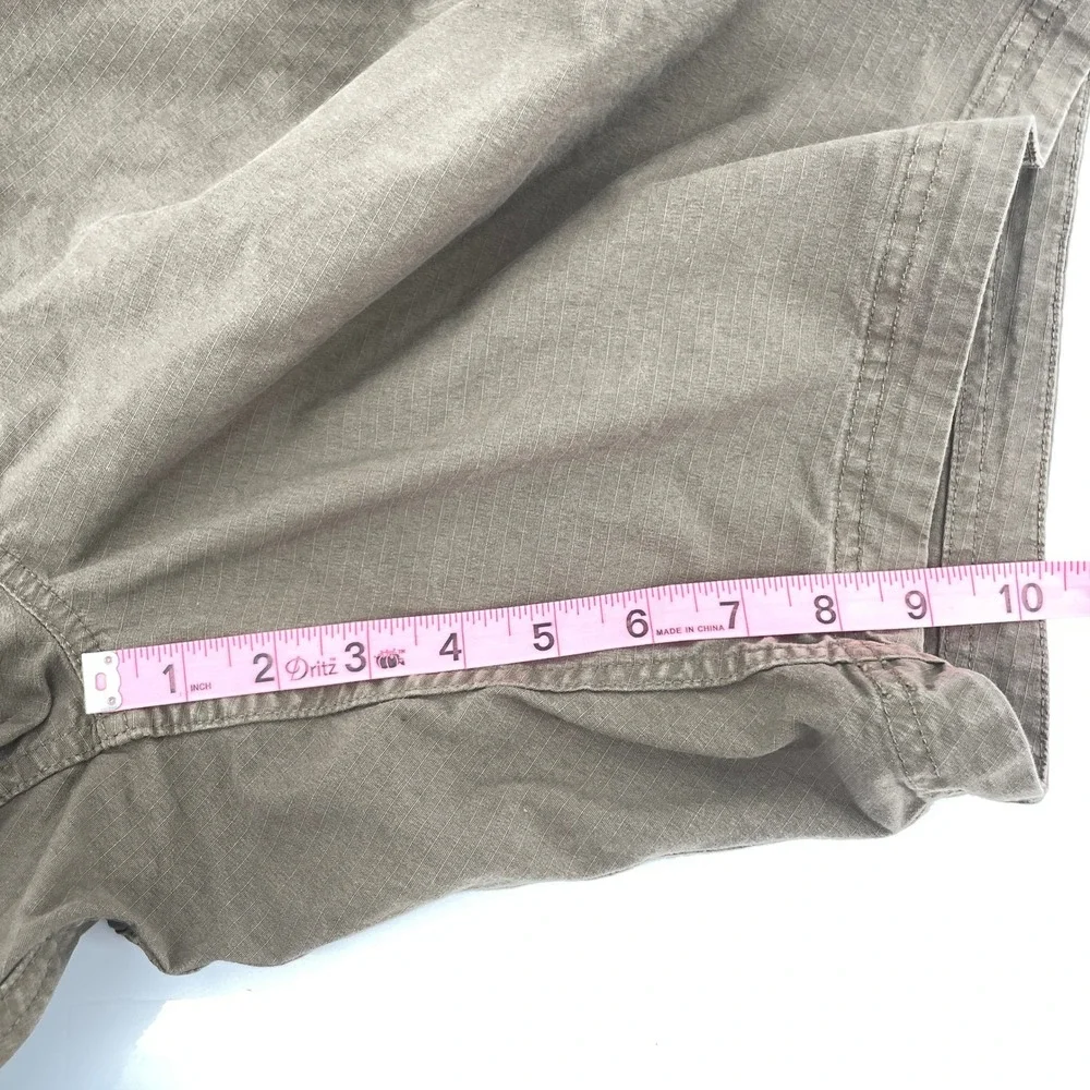 Duluth Ripstop Cargo Shorts Brown‎ Men's 42 Casual Hiking Utility Outdoors
